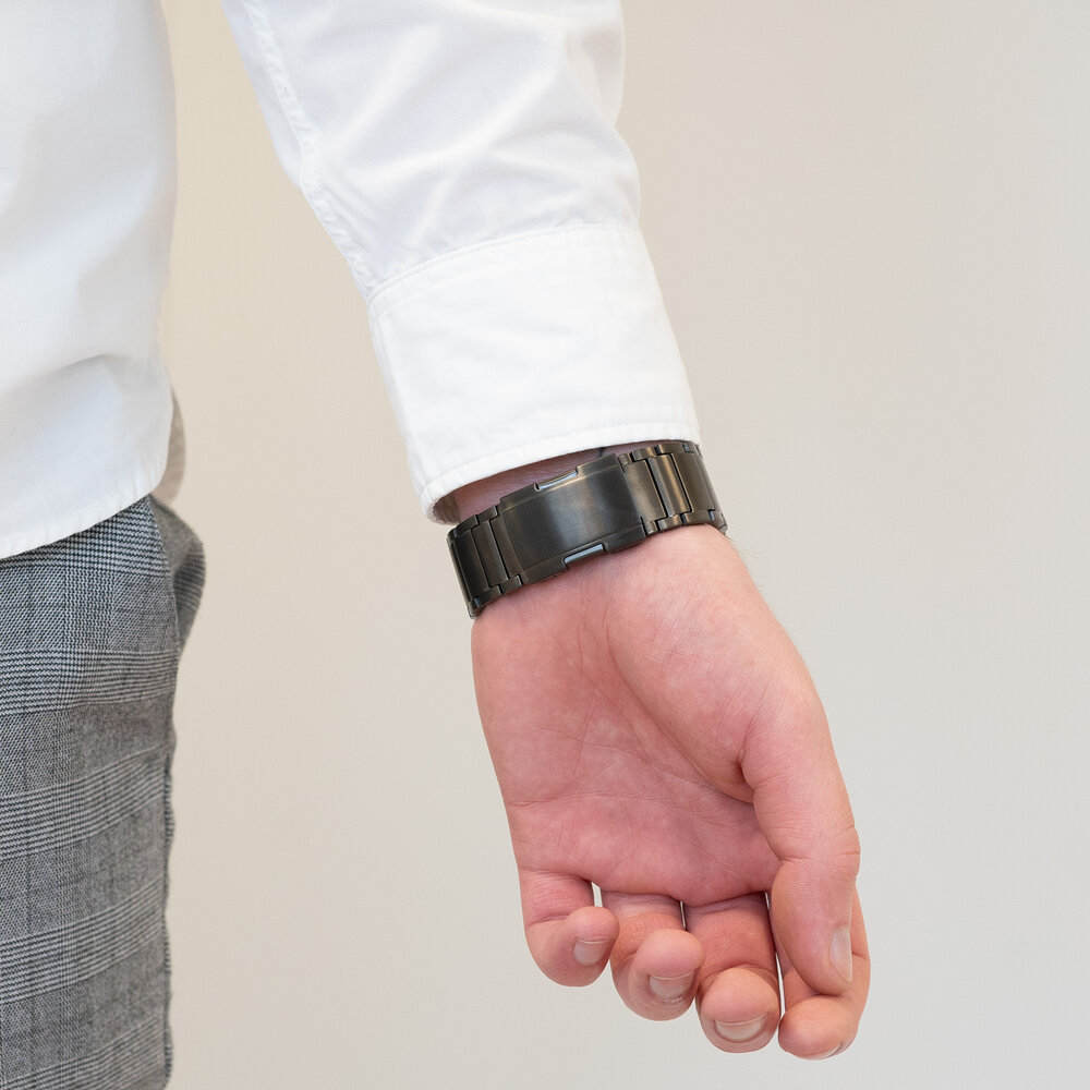 Bandz Bandz Bracelet titane 'Classic' Redmi Watch 5 Active (graphite)