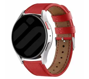 Strap-it Bracelet cuir Redmi Watch 5 Active (rouge)