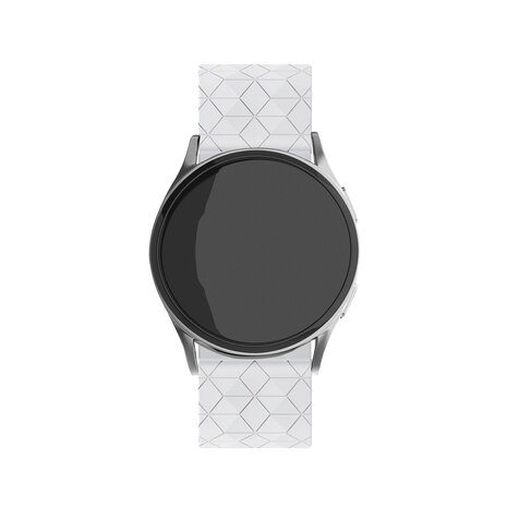 Strap-it Strap-it Bracelet silicone 'hexa' Redmi Watch 5 Active (blanc)