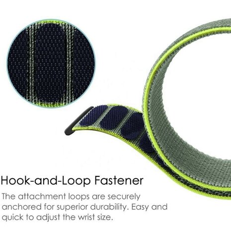 Strap-it Strap-it Bracelet nylon Redmi Watch 5 Active (fluorescent)