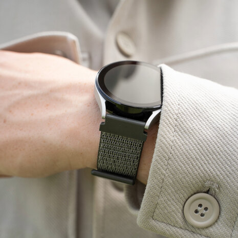 Strap-it Strap-it Bracelet nylon Redmi Watch 5 Active (vert)