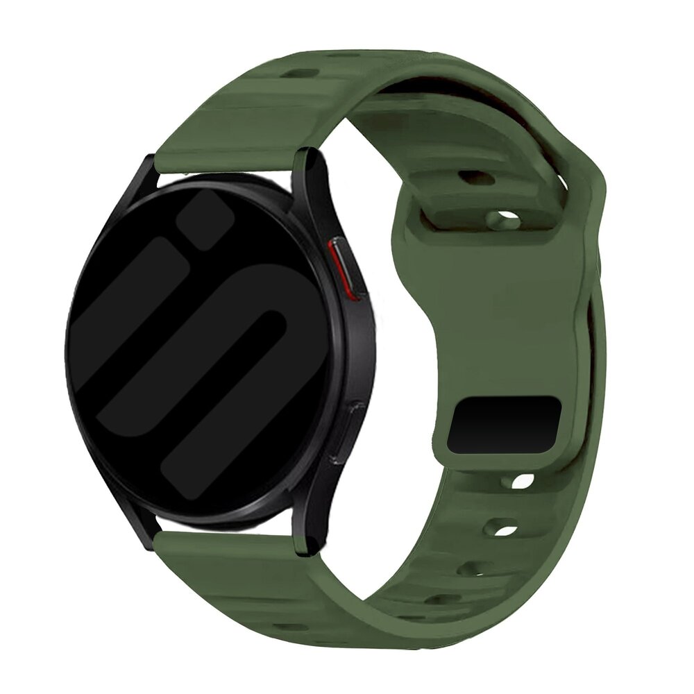 Strap-it Strap-it Bracelet silicone robuste Redmi Watch 5 Lite (vert)
