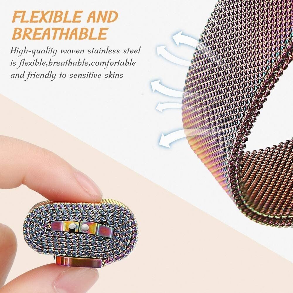 Strap-it Strap-it Bracelet Milanais Redmi Watch 5 Lite (arc-en-ciel)