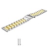 Strap-it Strap-it Bracelet acier Redmi Watch 5 Lite (argent/or) Strap-it Strap-it Bracelet acier Redmi Watch 5 Lite (argent/or)