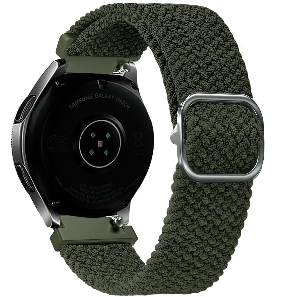 Strap-it Strap-it Bracelet tissé réglable Redmi Watch 5 Lite (vert)