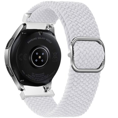 Strap-it Strap-it Bracelet tissé réglable Redmi Watch 5 Lite (blanc)