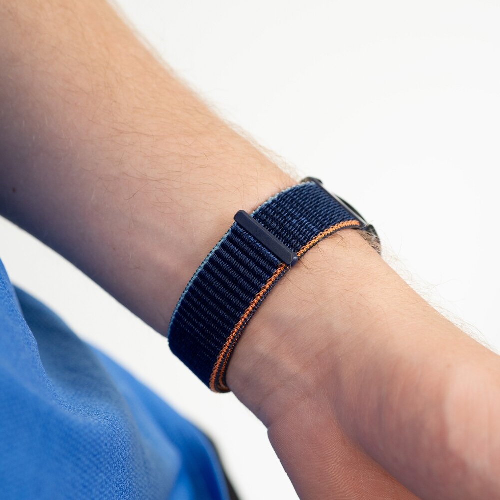 Strap-it Strap-it Bracelet nylon Redmi Watch 5 Lite (bleu marine)