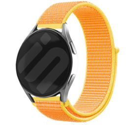 Strap-it Bracelet nylon Redmi Watch 5 Lite (jaune clair)