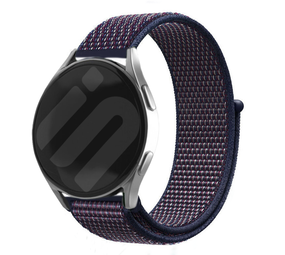 Strap-it Bracelet nylon Redmi Watch 5 Lite (violet-bleu)