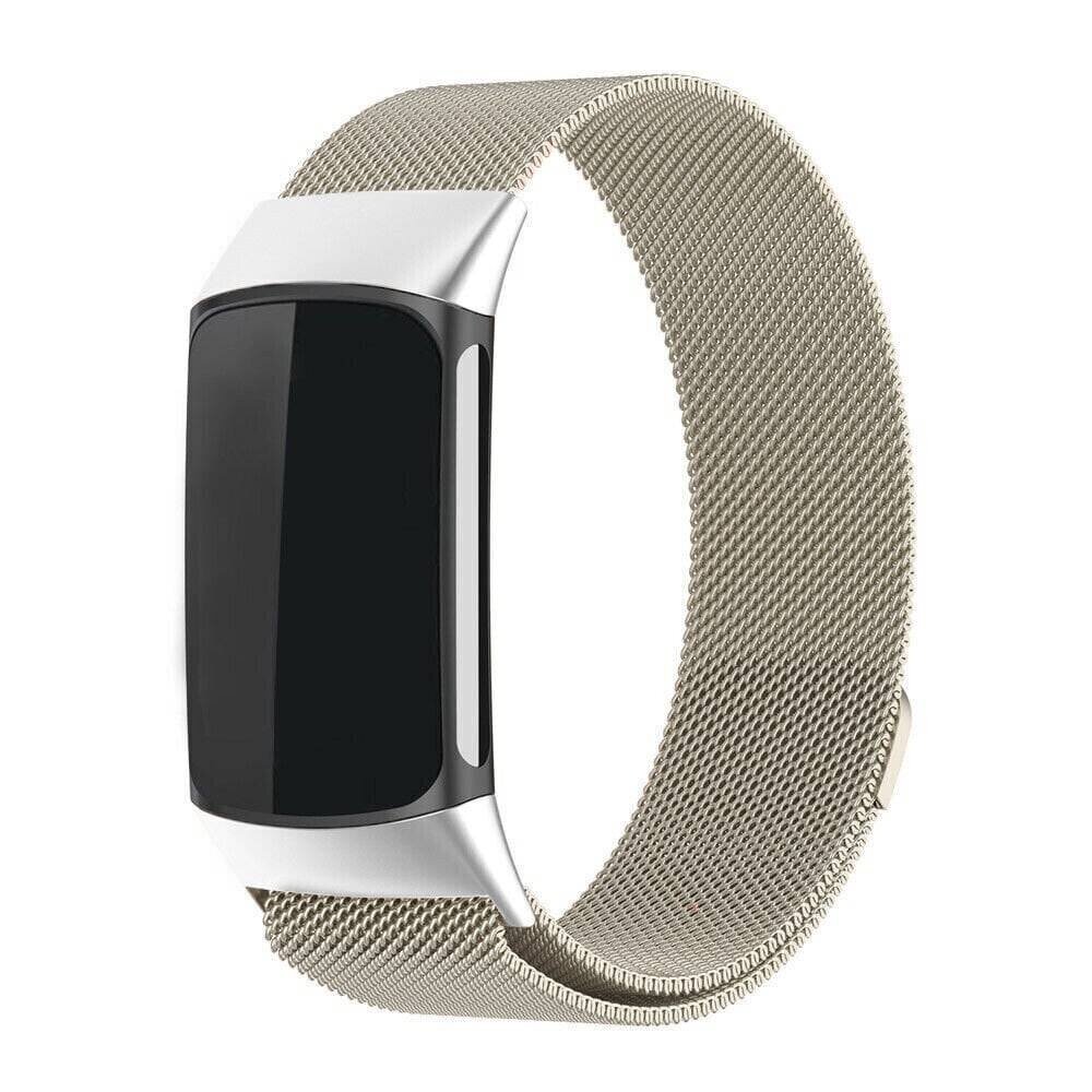 Strap-it Strap-it Bracelet Milanais Fitbit Charge 6 (lumière stellaire)
