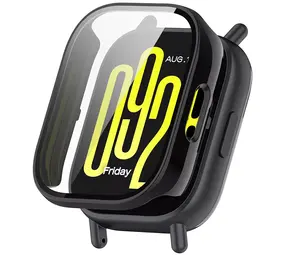 Strap-it Coque rigide avec verre Redmi Watch 5 Active (noir)
