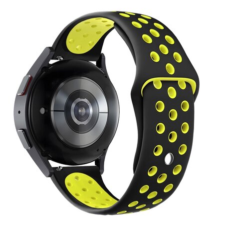 Bandz Bandz Bracelet sport 'Deluxe' Honor Watch GS 3 (noir/jaune)