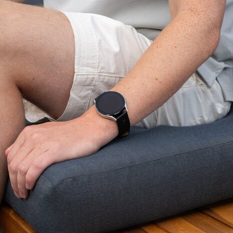 Strap-it Strap-it Bracelet cuir vissé Xiaomi Watch S4 (noir) Strap-it Strap-it Bracelet cuir vissé Xiaomi Watch S4 (noir)