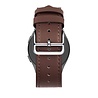 Bandz Bandz Bracelet cuir 'Deluxe' Xiaomi Watch S4 Sport (marron)