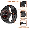 Strap-it Strap-it Bracelet sport á boucle Garmin Forerunner 945 (noir/gris) Strap-it Strap-it Bracelet sport á boucle Garmin Forerunner 945 (noir/gris)