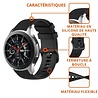 Strap-it Strap-it Bracelet silicone luxe Fossil Gen 5 (noir) Strap-it Strap-it Bracelet silicone luxe Fossil Gen 5 (noir)