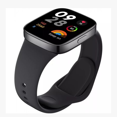 Strap-it Strap-it Bracelet silicone Redmi Watch 3 (noir)