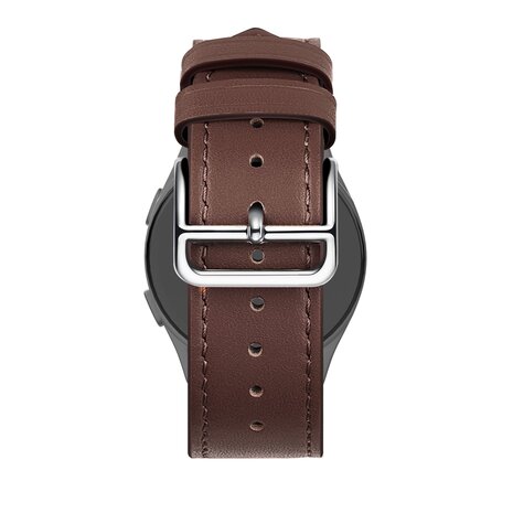 Bandz Bandz Bracelet cuir 'Deluxe' Oppo Watch X (marron)