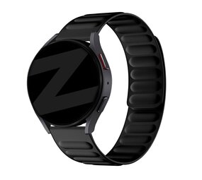 Bandz Bandz Bracelet tissé magnétique Oppo Watch X (noir)