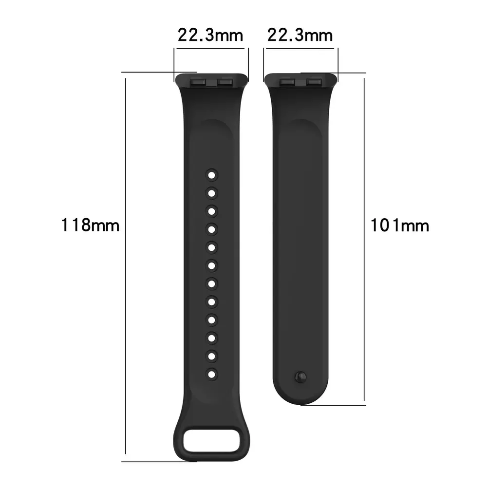 Strap-it Strap-it Bracelet TPU Honor Band 9 (noir)