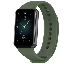 Strap-it Bracelet TPU Honor Band 9 (vert foncé)