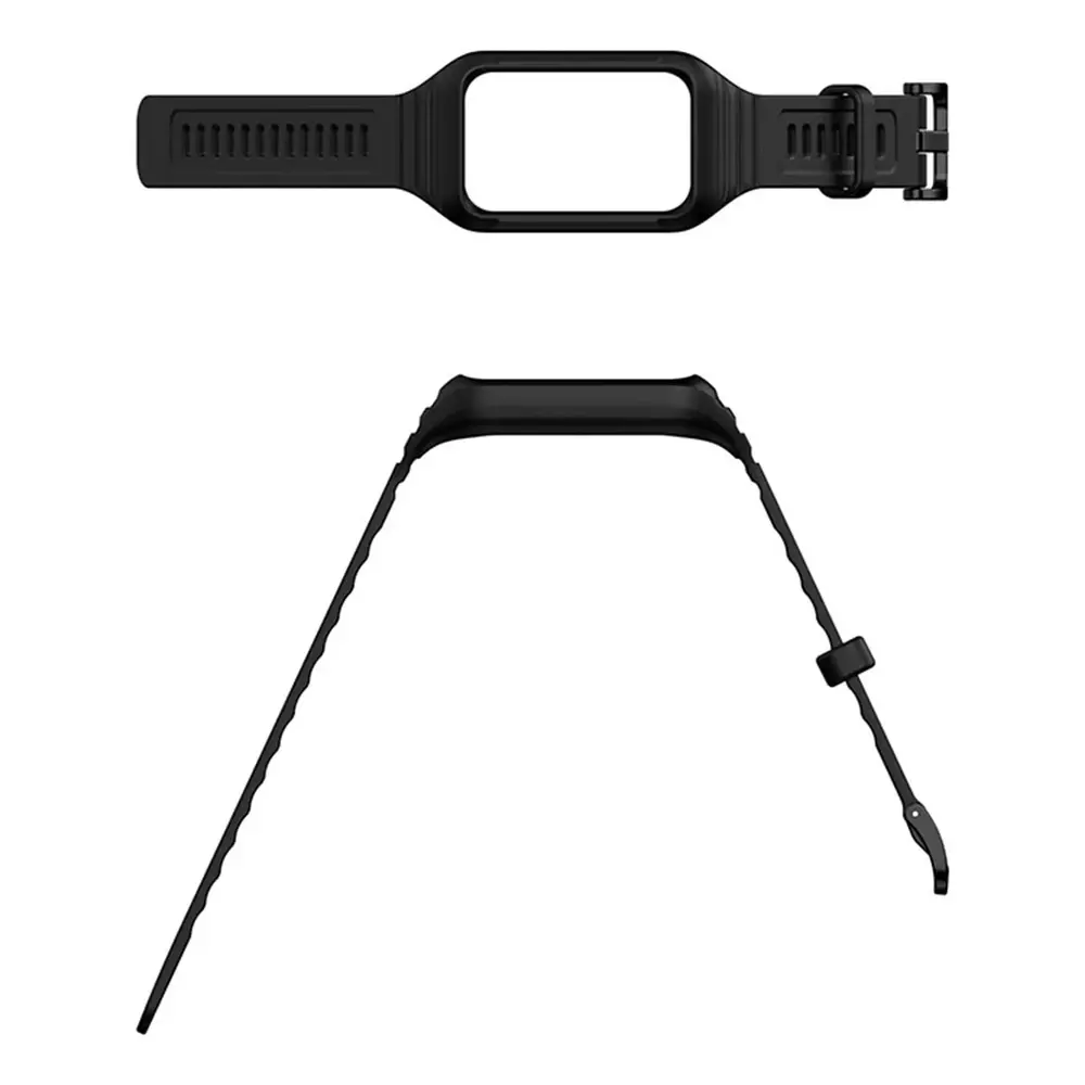 Strap-it Strap-it Bracelet TPU avec cadre Honor Band 9 (noir) Strap-it Strap-it Bracelet TPU avec cadre Honor Band 9 (noir)