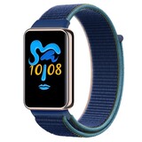 Strap-it Bracelet nylon Honor Band 9 (bleu foncé)
