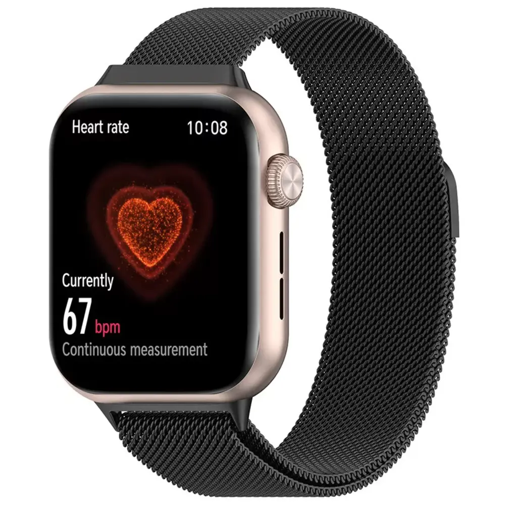 Strap-it Strap-it Bracelet Milanais Honor Watch 5 (noir)