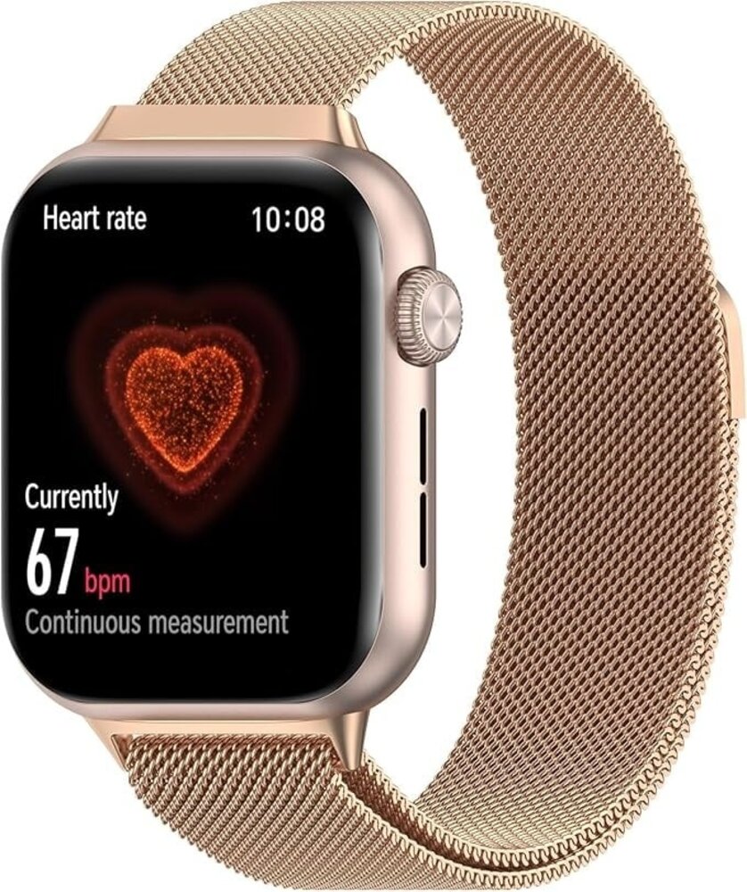 Strap-it Strap-it Bracelet Milanais Honor Watch 5 (or rose)