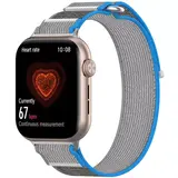 Strap-it Bracelet nylon Honor Watch 5 (gris-bleu)