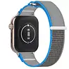Strap-it Strap-it Bracelet nylon Honor Watch 5 (gris-bleu) Strap-it Strap-it Bracelet nylon Honor Watch 5 (gris-bleu)