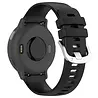 Strap-it Strap-it Bracelet silicone classique Coros Pace Pro (noir)