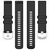 Strap-it Strap-it Bracelet silicone classique Coros Pace Pro (noir)