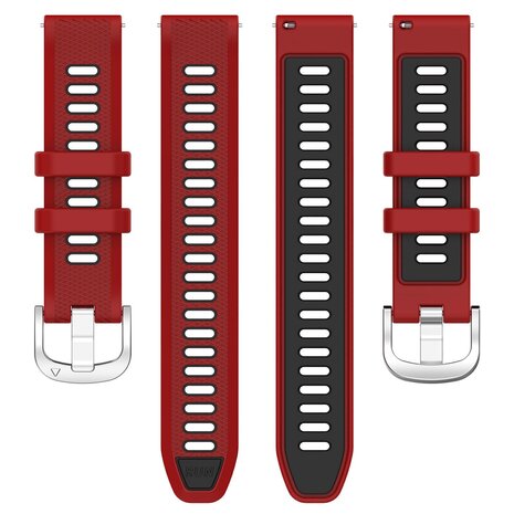 Strap-it Strap-it Bracelet sport á boucle Coros Pace Pro (rouge/noir) Strap-it Strap-it Bracelet sport á boucle Coros Pace Pro (rouge/noir)
