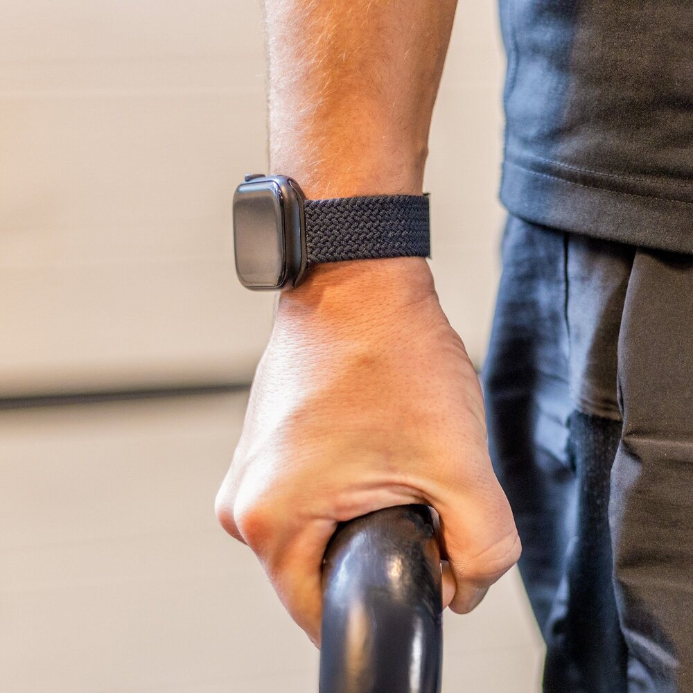 Strap-it Strap-it Bracelet tressé Apple Watch (charcoal) Strap-it Strap-it Bracelet tressé Apple Watch (charcoal)