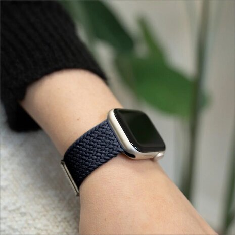 Strap-it Strap-it Bracelet tressé Apple Watch (charcoal) Strap-it Strap-it Bracelet tressé Apple Watch (charcoal)