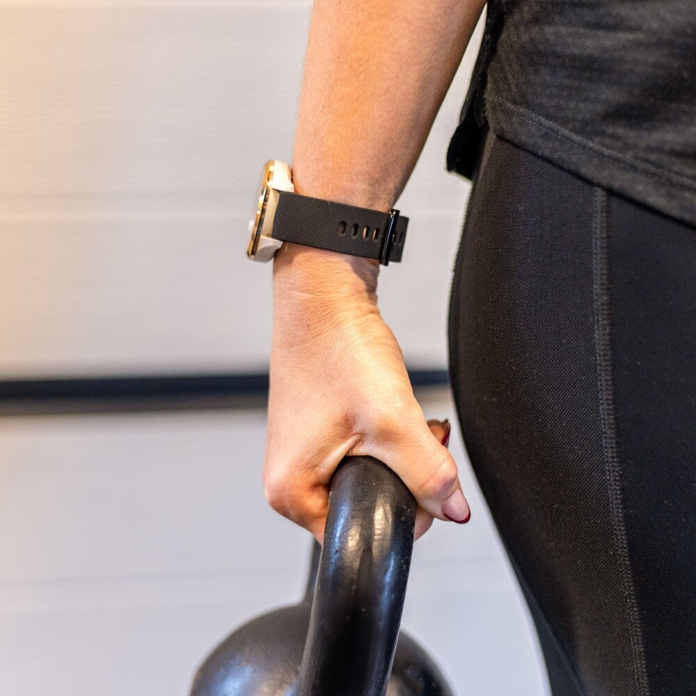 Strap-it Strap-it Bracelet montre 18mm silicone - universel (noir)