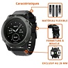 Strap-it Strap-it Bracelet silicone Garmin Fenix 3 (noir) Strap-it Strap-it Bracelet silicone Garmin Fenix 3 (noir)