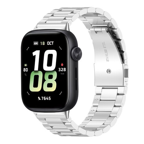 Strap-it Strap-it Bracelet acier Honor Watch 5 (argent)