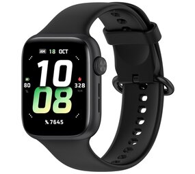 Strap-it Bracelet silicone Honor Watch 5 (noir)