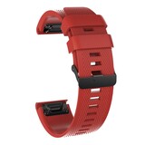 Strap-it Bracelet silicone Coros Vertix 2 / 2s (rouge)