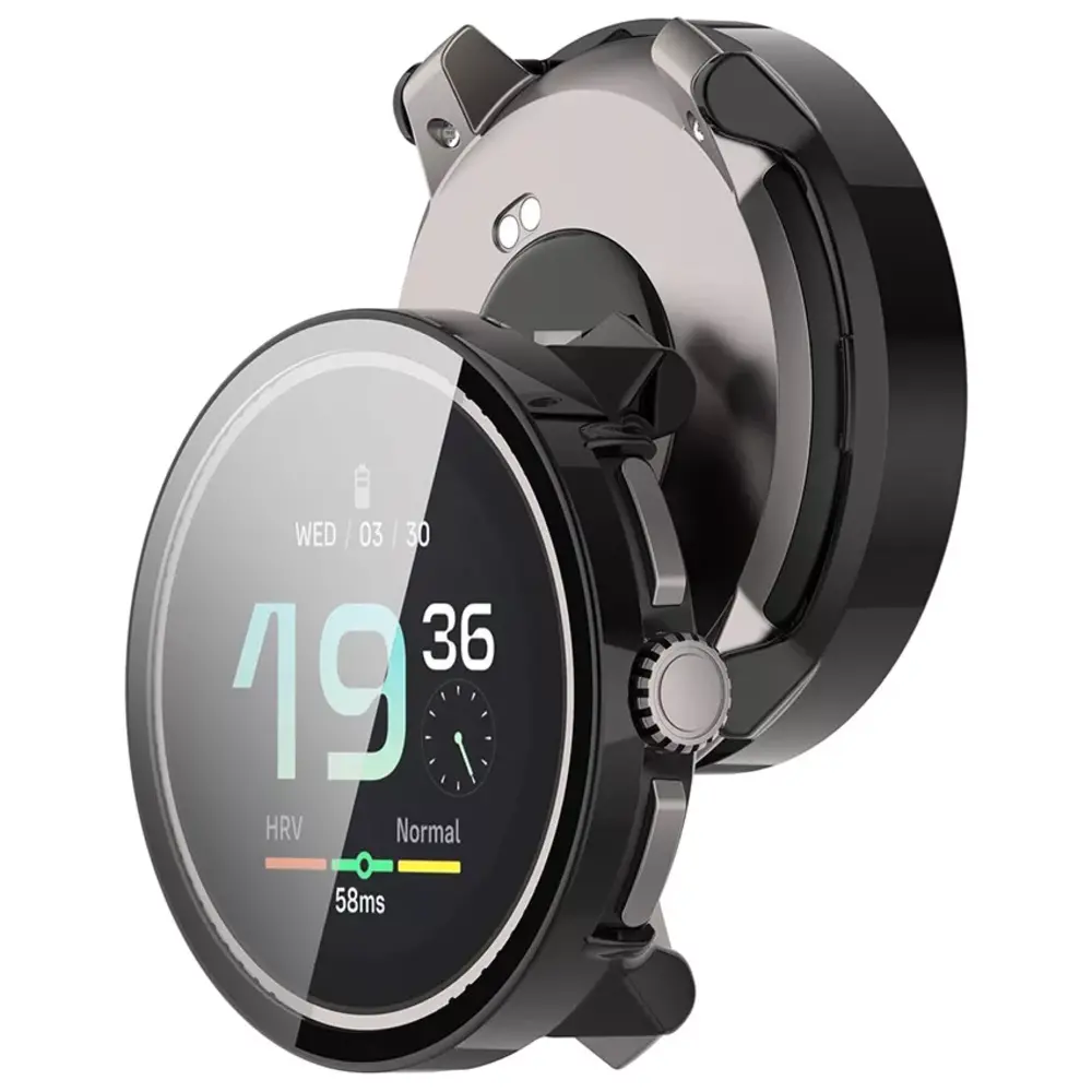 Strap-it Strap-it Coque rigide Suunto Race avec verre (noir)