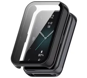 Strap-it Coque rigide Honor Band 9 avec verre (noir)