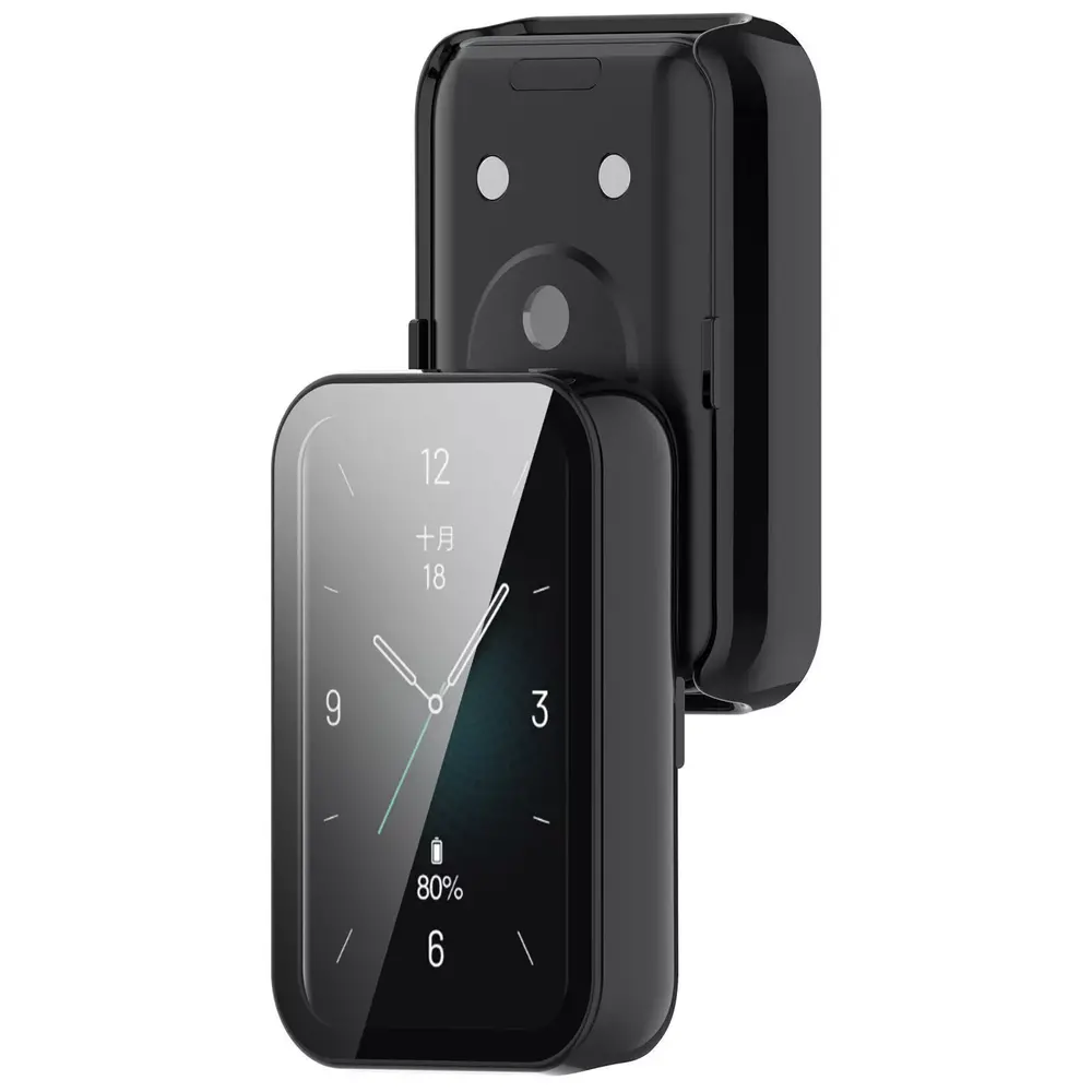 Strap-it Strap-it Coque rigide Honor Band 9 avec verre (noir)