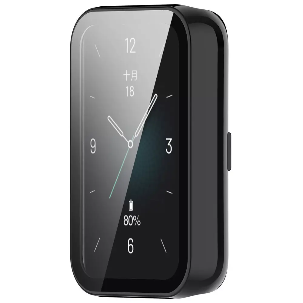 Strap-it Strap-it Coque rigide Honor Band 9 avec verre (noir)