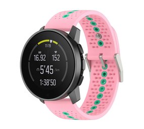 Strap-it Bracelet silicone Suunto Race (S) (rose/aqua)
