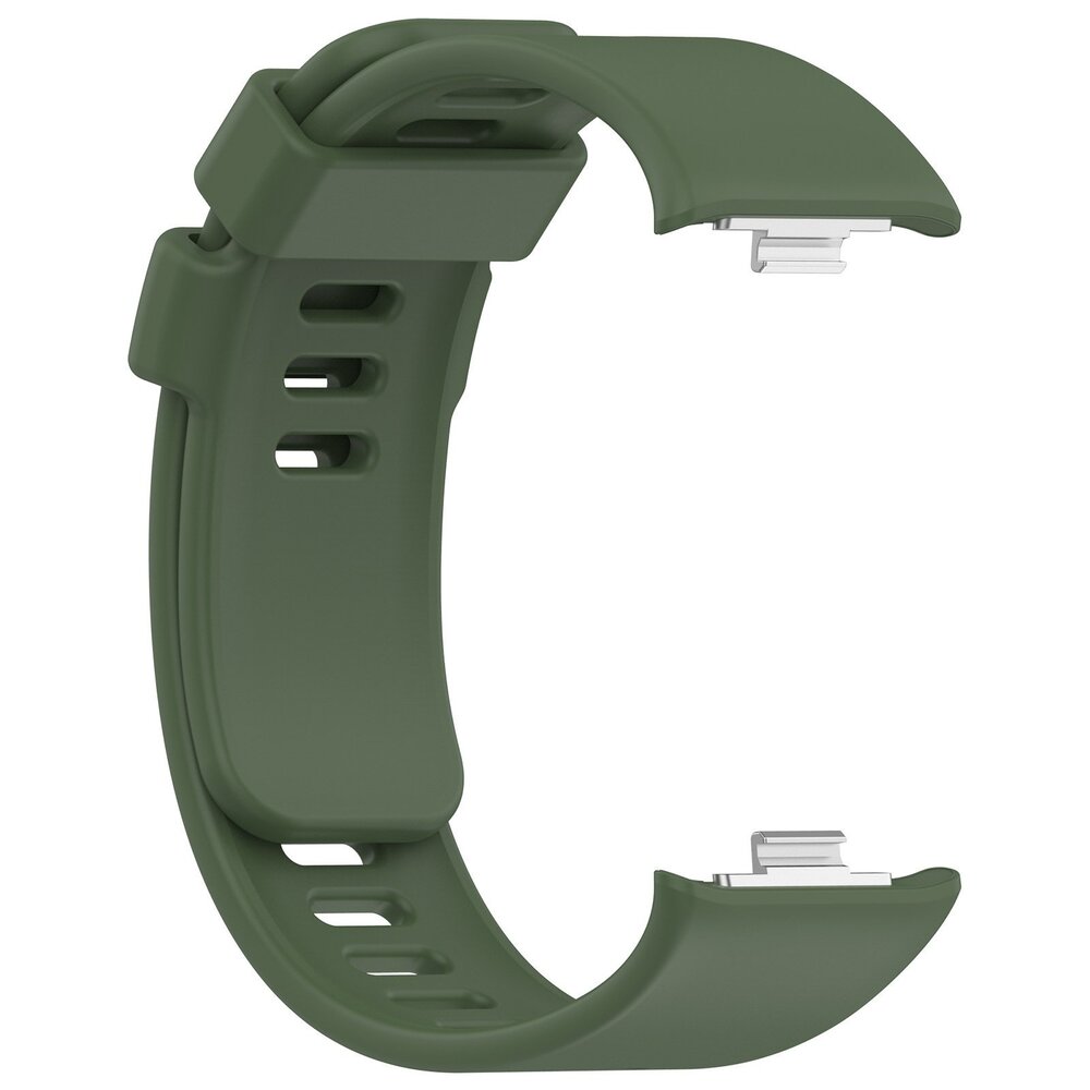 Strap-it Strap-it Bracelet silicone Xiaomi Smart Band 9 Pro (vert foncé)