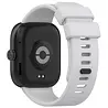 Strap-it Strap-it Bracelet silicone Redmi Watch 4 (gris clair) Strap-it Strap-it Bracelet silicone Redmi Watch 4 (gris clair)