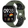 Strap-it Strap-it Bracelet sport Redmi Watch 4 (vert olive/noir) Strap-it Strap-it Bracelet sport Redmi Watch 4 (vert olive/noir)