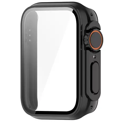 Strap-it Strap-it Coque rigide Xiaomi Smart Band 9 Pro avec verre (noir)